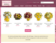 Tablet Screenshot of hearnetxflowers.com